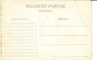  on a vintage postcard of Avenida Beira mar Botafago RIo de Janeiro 