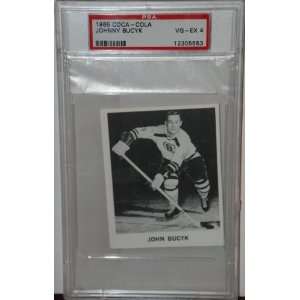  PSA 4 1965 Coca Cola Johnny Bucyk Boston Bruins Hockey 