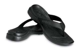 Crocs Crete Black/Black Unisex Thong Sandals  