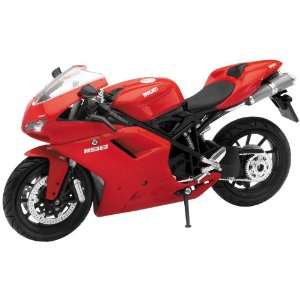  New Ray Toys 1:12 Scale Motorcycle   Ducati 1198   Red 