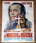 SCARS OF DRACULA movie poster affiche Christopher Lee H