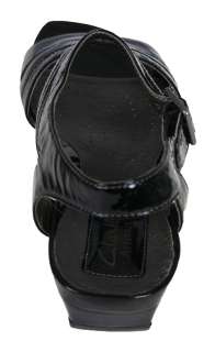 Clarks Womens Sandals Orchard Sky Black 86953  