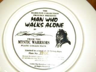 1992 The Hamilton Collection Mystick Warriors Plate  