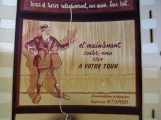 1950s VINTAGE FRENCH CHILD COLOR FAIRY TALE FILM REEL IN BAKELITE BOX