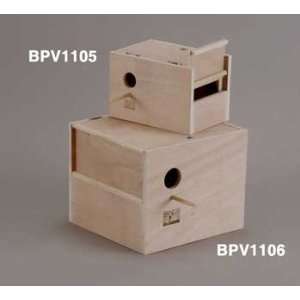  Top Quality Keet Nest Box Wood (outside Mount) Pet 