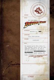   Journal of Indiana Jones by Henry Jones, Gallery Books  Paperback