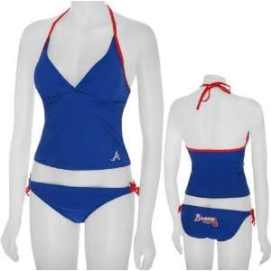  Atlanta Braves Womens Tankini Swimsuit