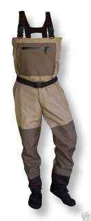New Hendrix Outdoors Trukee River Breathable Waders Lg.  