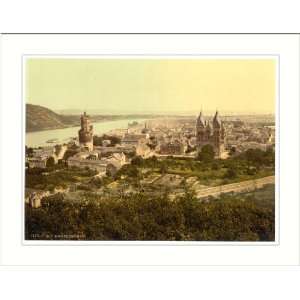  General view Andernach the Rhine Germany, c. 1890s, (L 