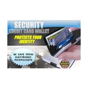  Aluminum Security Credit Card Wallet