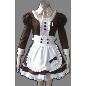   Culture Cosplay Costulme / Maid Dress #04   Honey Coffee Set XX Small