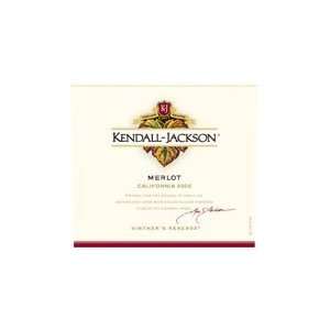  Kendall Jackson Merlot Vintners Reserve 2007 375ML 