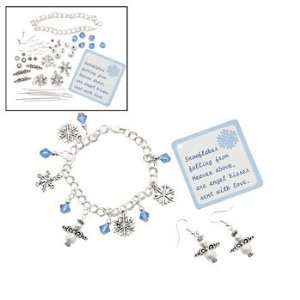  Angel Kiss Bracelet & Earrings Kit   Beading & Bead Kits 