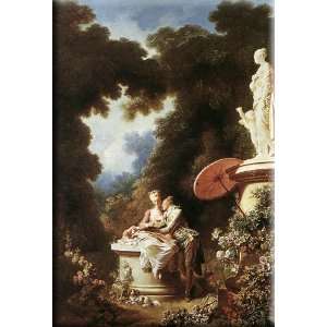   11x16 Streched Canvas Art by Fragonard, Jean Honore