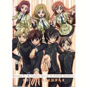 Japanese Anime Calendar 2011 Code Geass: Lelouch of the 