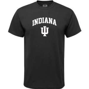   Indiana Hoosiers Black Arch Logo T Shirt