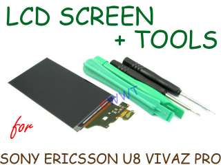 for Sony Ericsson U8 Vivaz Pro LCD Display Screen+Tools  