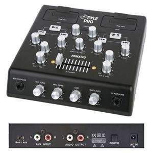  Pyle, 2 Channel Dual iPod DJ Mixer (Catalog Category 