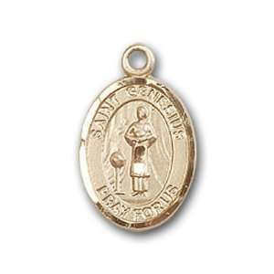 Gold Filled Baby Child or Lapel Badge Medal with St. Genesius of Rome 