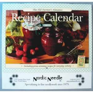  2011 Old Farmers Almanac Recipe Calendar