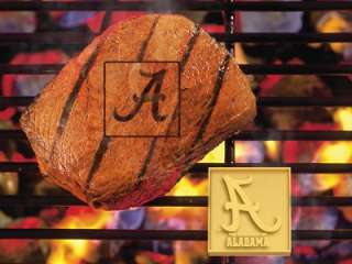 Alabama Crimson Tide Logo BBQ Grill Meat Branding Iron  