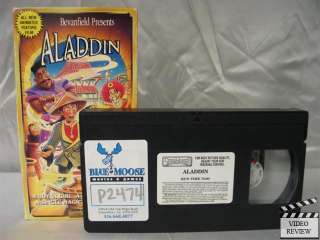 Aladdin VHS Jason Connery, Derek Jacobi; Starmaker  