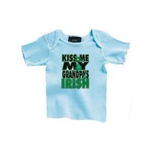  Kiss Me My Grandpas Irish Infant Lap Shoulder Shirt Baby