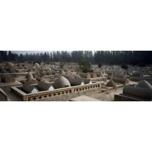  Graves in a Cemetery, Abakh Khoja Tomb, Kashgar, Xinjiang 