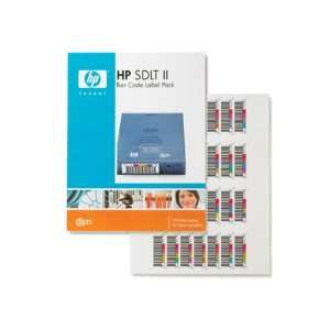  Hewlett Packard Super DLT Tape II Bar Code Label Pack 
