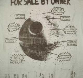   Death Star For Sale Junk Food Vintage Style Soft T Shirt Tee  