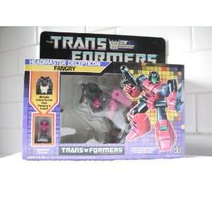  Hasbro Transformers   Headmaster Deception FANGRY (1987 