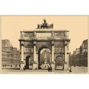  Carousal Triumphal Arch and Monument Gambetta Helio E 