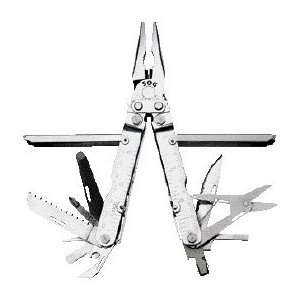  SOG Knives 00060 PowerLock Multi Tool with Leather Belt 