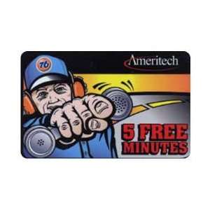  Collectible Phone Card: 5 Free Minutes Union 76 Service 