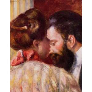  Oil Painting: Confidence: Pierre Auguste Renoir Hand 