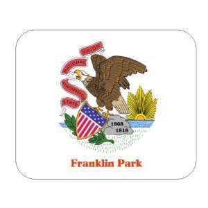 US State Flag   Franklin Park, Illinois (IL) Mouse Pad 