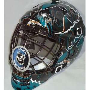 ANTTI NIEMI signed *SAN JOSE SHARKS* F/S goalie mask   Autographed NHL 
