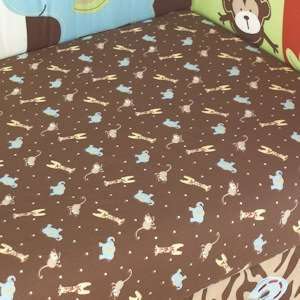  Too Good by Jenny McCarthy Zoo Zoo Fitted Crib Sheet: Baby