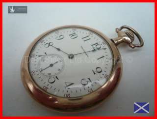   Gold Plated Waltham Pocket Watch From 1908~Immaculate Condition