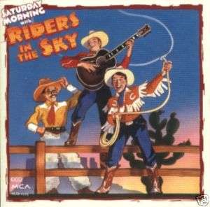 RIDERS IN THE SKY Saturday Morning With (CD 1992) ***EXCELLENT 
