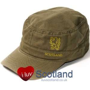  Baseball Cap Scotland Lion Rampant Army Cap Olive
