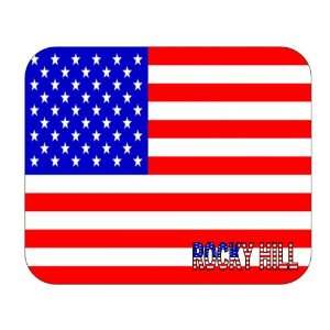  US Flag   Rocky Hill, Connecticut (CT) Mouse Pad 