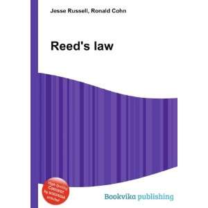 Reeds law Ronald Cohn Jesse Russell  Books