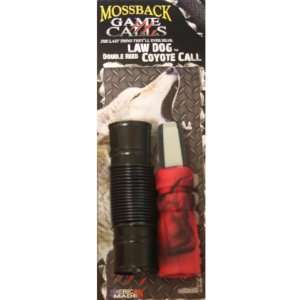   Mossback Game Calls Law Dog Double Reed Coyote Call: Sports & Outdoors
