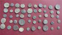 50 ANCIENT GREEK UNCLEANED & UNSEARCHED COINS 1062  