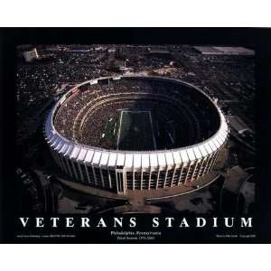 Philadelphia Eagles Veterans Stadium Stadium Aerial Picture NFL 