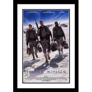  Three Kings Framed and Double Matted 32x45 Movie Poster 