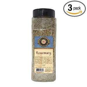 Spice Appeal Rosemary, 8 Ounce Jars (Pack of 3)  Grocery 