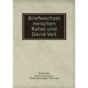   Veit. Rahel Varnhagen, Rahel Varnhagen von Ense David Veit Books