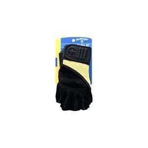  Harbinger Big Grip II WristWrap Gloves Medium, 1 pair 